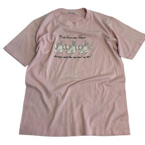 Vintage sportswear bunny graphic tee